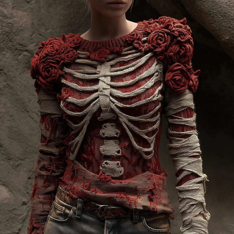 Gracefully Designed Sweater