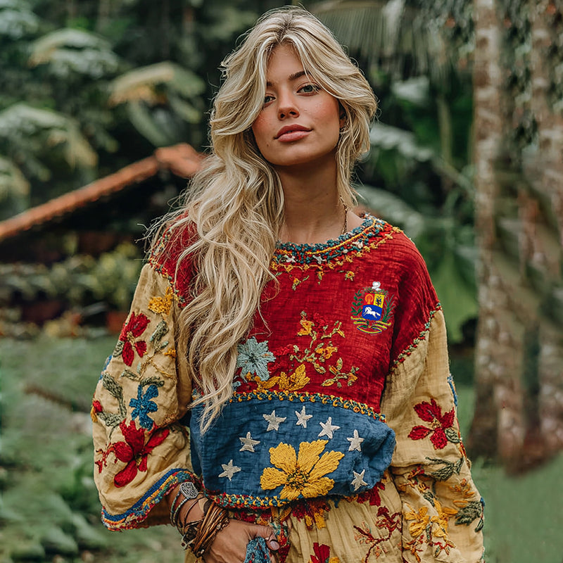 Timeless Vintage Style Top